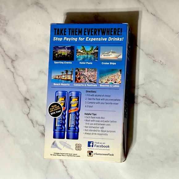 Sunscreen Flask - Picture 2 of 2